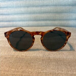 Diff Tortoise Shell Round Sunglasses